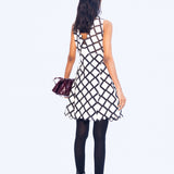 Lozenge Mini Dress