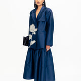 Flounce Skirt - Blue