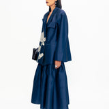 Flounce Skirt - Blue
