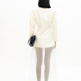 Barbara Mini Dress - Ivory