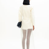 Barbara Mini Dress - Ivory