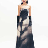 Honey Comb Linen Dress