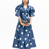 Guilded Dress - Blue