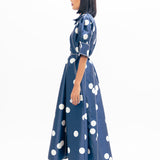 Guilded Dress - Blue