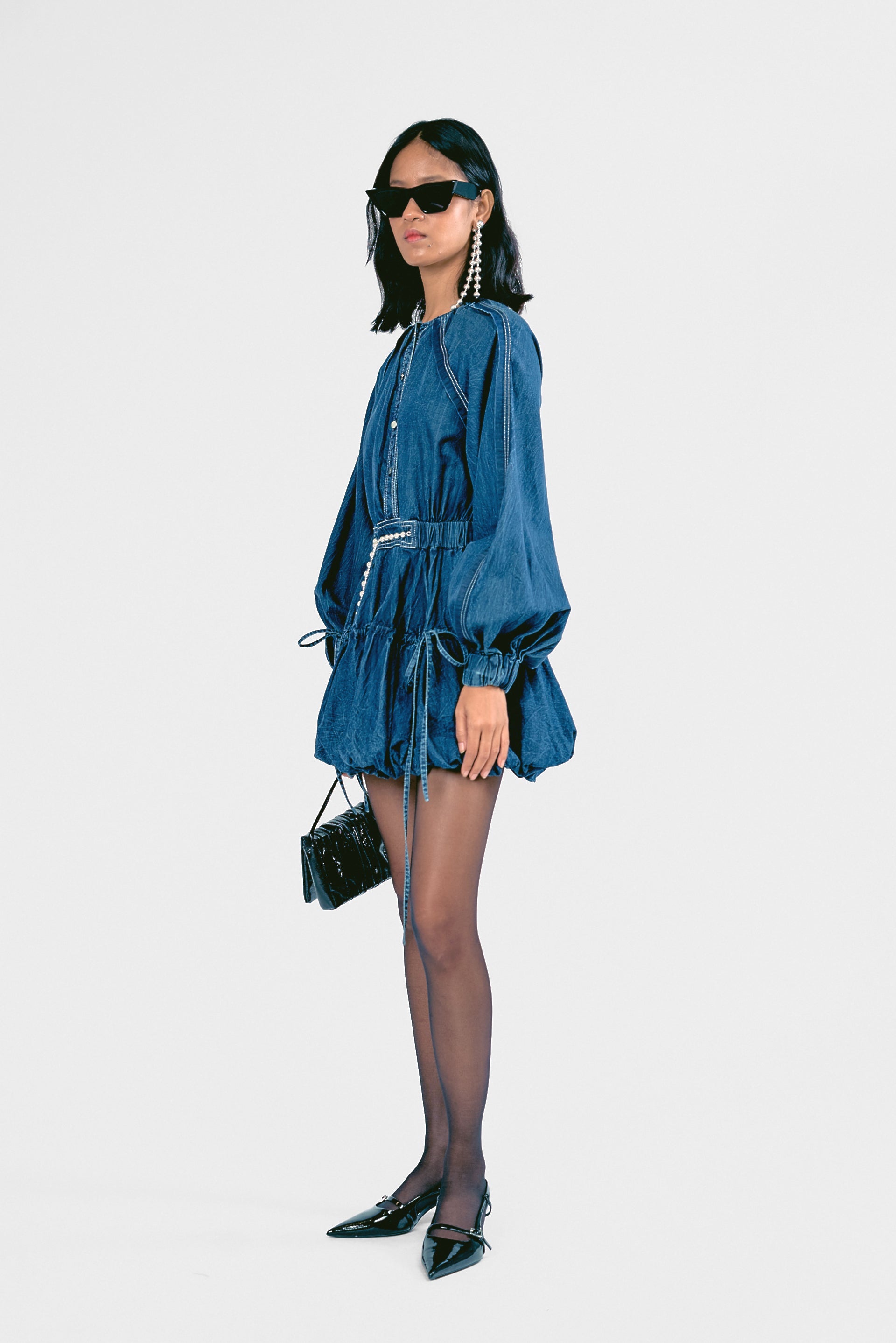 lovebirds denim dress Kristen Denim Dress S