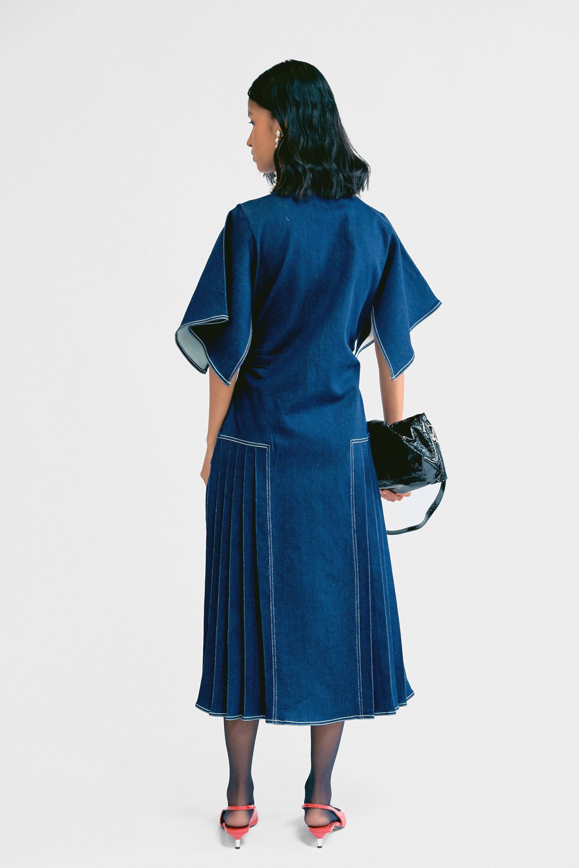 lovebirds denim dress Kristen Denim Dress S