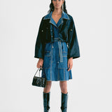 Raven  Trench Dress