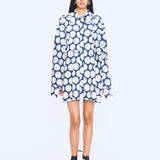 Fluid Mini Batik Dress