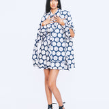 Fluid Mini Batik Dress