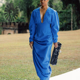 Lunuganga Dress - Blue