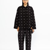 Peg Embroidered Trousers