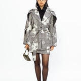 Reed Creme Wool Skirt