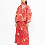 Virgina Linen Set - Red