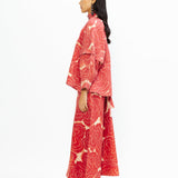 Virgina Linen Set - Red