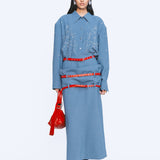 Rain Belted Skirt