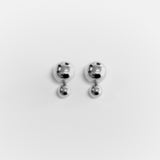 Circle of Life Earrings - Silver Mini