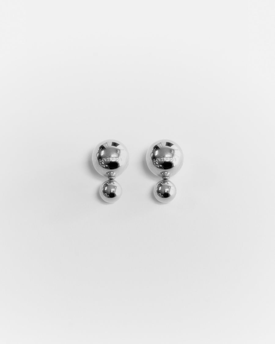 Circle of Life Earrings - Silver Mini