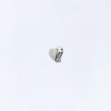 Heart Brooch - Silver