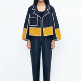 Lazer Wool Jacket - Yellow - SALE