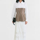 Stevie Shirt - Beige - SALE