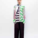 Linear Mosaic Shirt