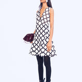 Lozenge Mini Dress