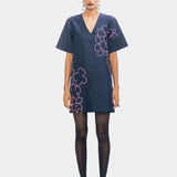 Nocturne Embroidered Dress