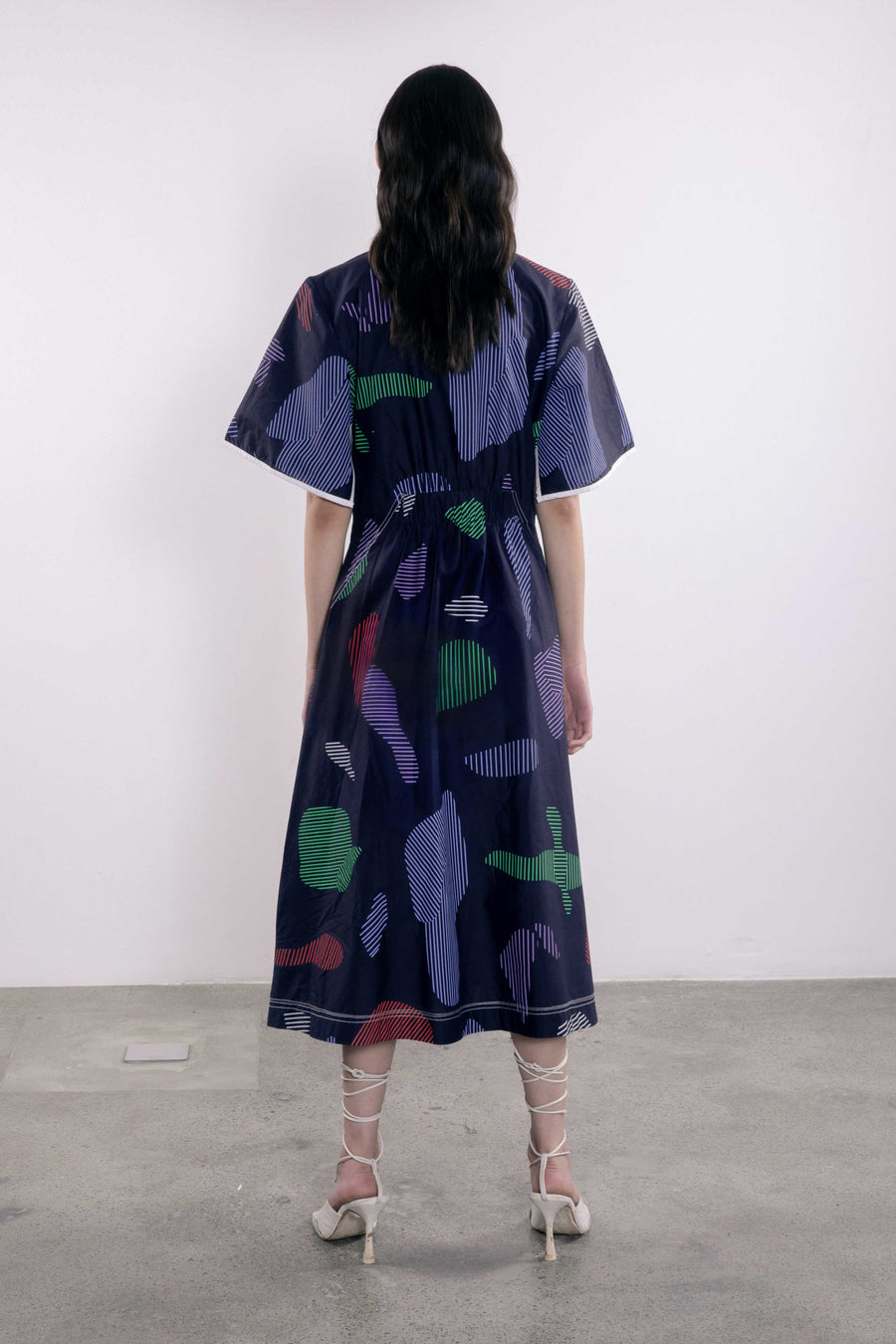 Fold Terrazo Dress